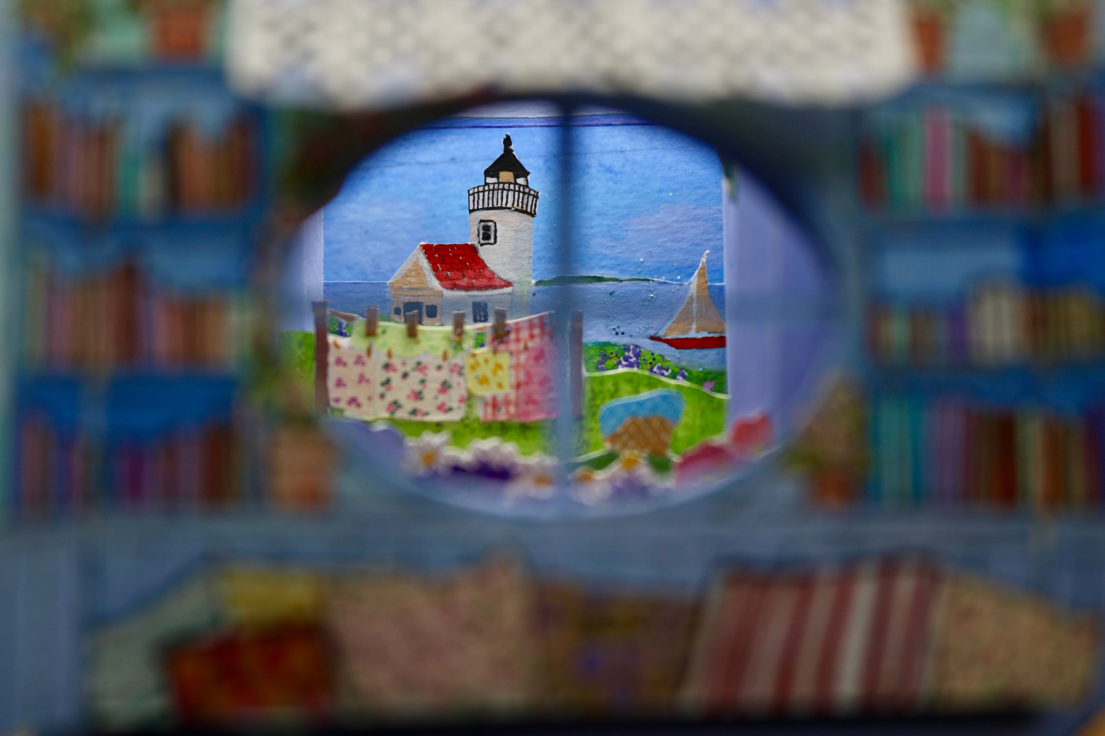 Tunnel Book - "      " Gwennbleun