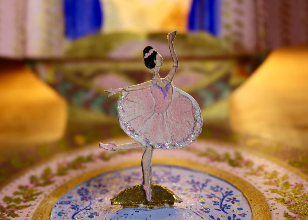 Tunnel Book - "La danseuse d'hiver" Gwennbleun