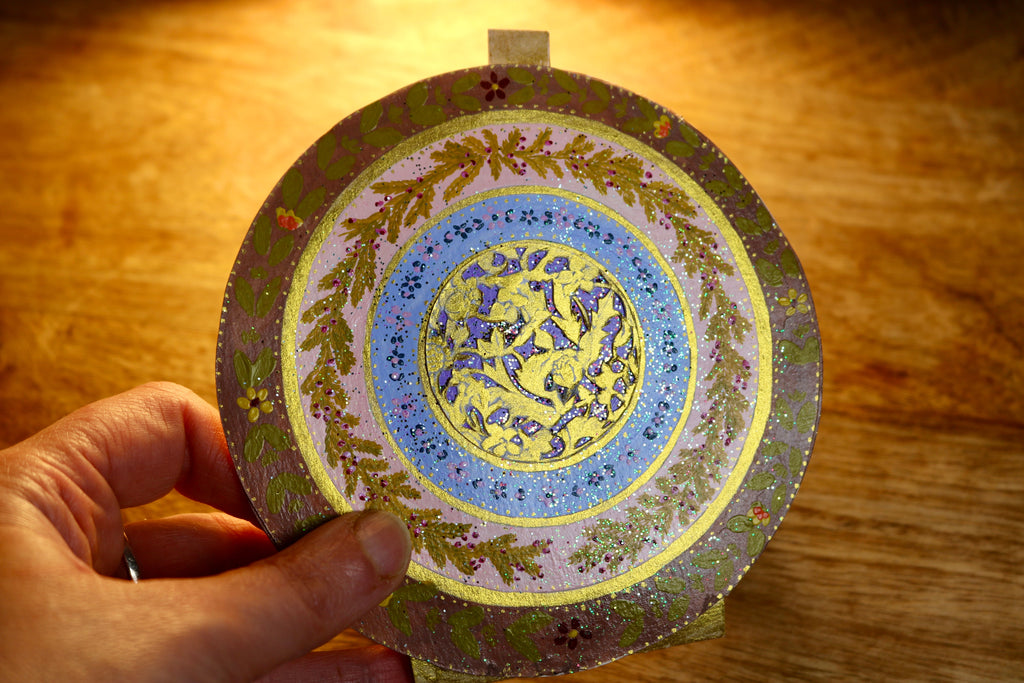 Tunnel Book - "La danseuse d'hiver" Gwennbleun