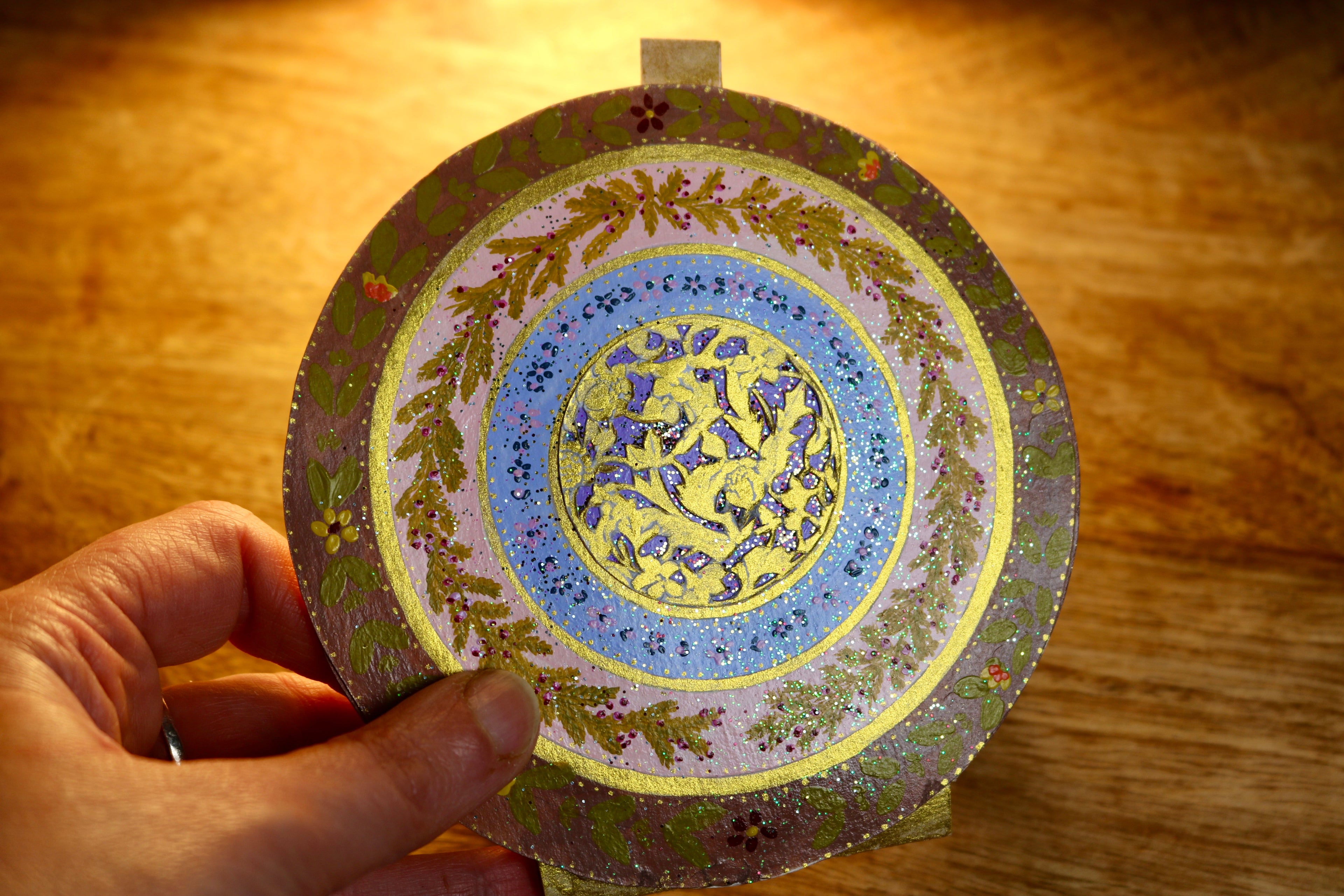 Tunnel Book - "La danseuse d'hiver" Gwennbleun